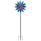 Northlight Seasonal Blue Flower Pinwheel Garden Stake - image 1