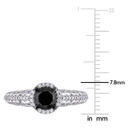 Radiant Rainbow™ 10kt. White Gold Diamond Fashion Ring