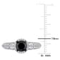 Radiant Rainbow™ 10kt. White Gold Diamond Fashion Ring - image 4