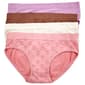 Girls Sweet Princess 4pk. Floral/Solid Hipsters - image 1