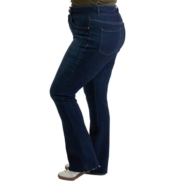Plus Size Royalty Premium Stretch High Rise Bootcut Jeans