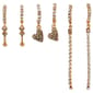 Ashley Set of 3 Gold Arrow/Heart/Drop Earrings - image 1
