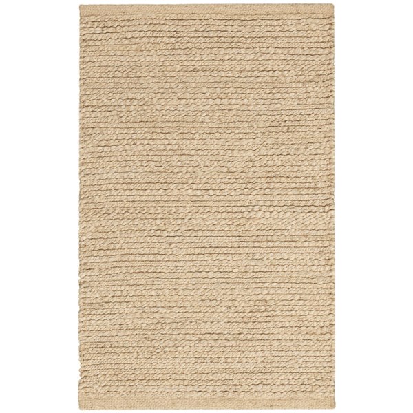 HomeRoots Natural Jute Flatweave Handmade Accent Rug