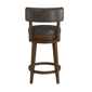 HH2 Home Lawton Brown Upholstered Swivel Counter Height Stool - image 5