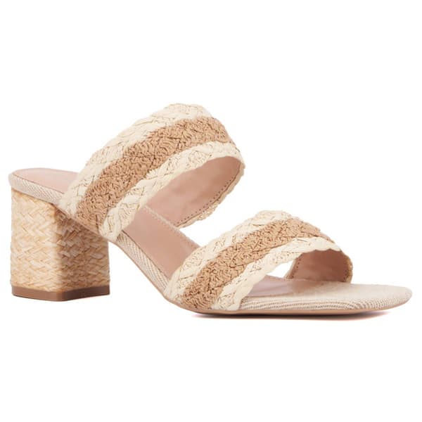 Womens New York & Company Fala Slide Sandals