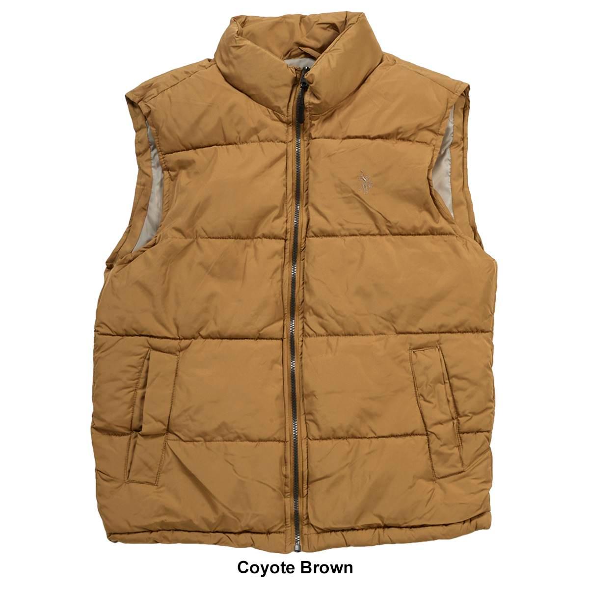 Mens U.S. Polo Assn.® Solid Signature Puffer Vest
