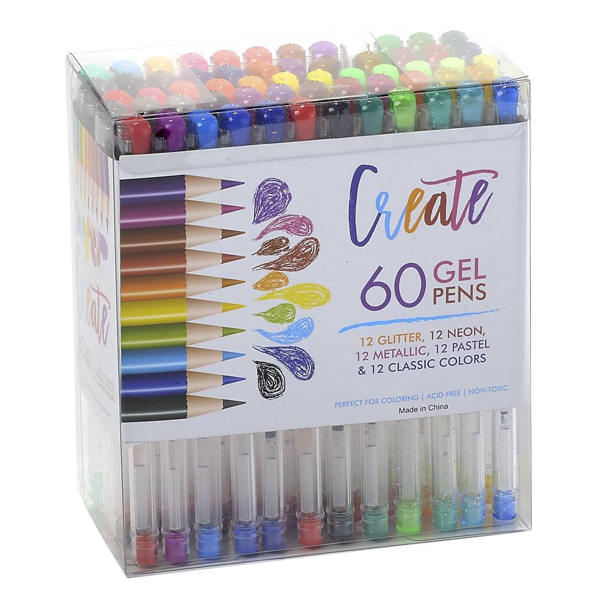 60pk. Gel Pens - Boscov's