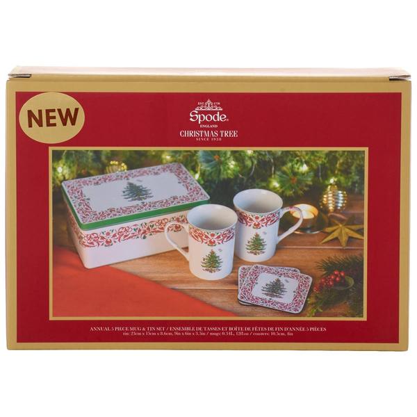 Spode(R) Annual 5pc. Mug & Tin Set - image 