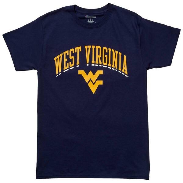 Mens Champion Short Sleeve West Virginia Arched Tee - image 