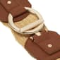 Womens Vince Camuto Circle & Bar Stretch Raffia Tab Belt - image 3