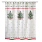 Avanti Spode Christmas Tree Red Shower Curtain - image 1
