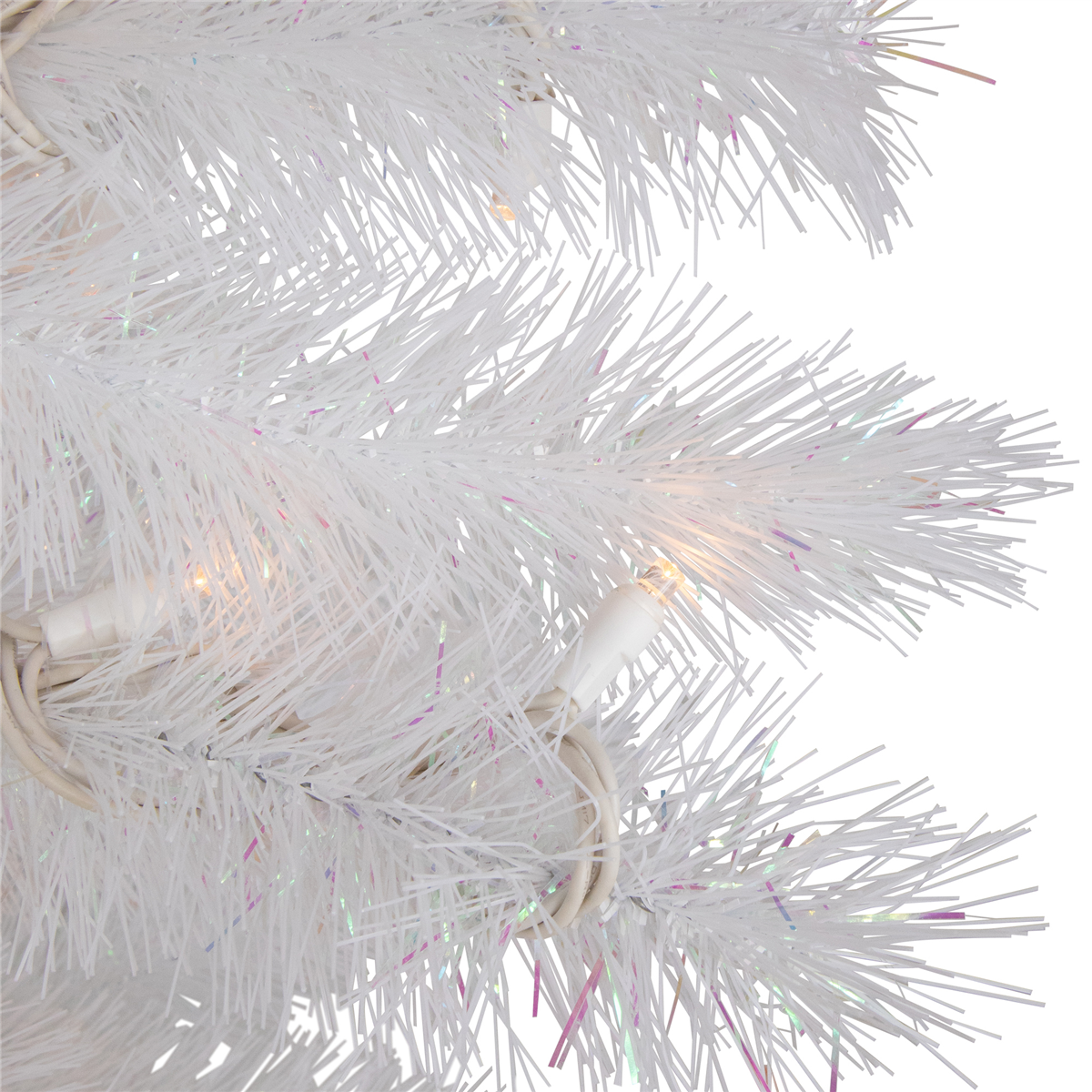 Northlight 3ft. Pre-Lit White Alaskan Pine Christmas Tree