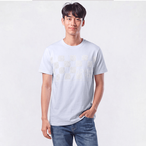 Young Mens SOUTHPOLE® Texture Puff Tee