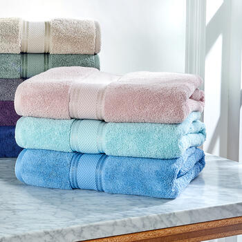 Sposh Luxury Terry Bath Towel, 55 x 30, 600 GSM – Universal
