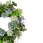 Northlight Seasonal Artificial Hydrangea & Geranium Spring Wreath - image 4