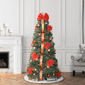 Puleo International 6ft. Pre-Lit Pop-Up Adorned Christmas Tree - image 2
