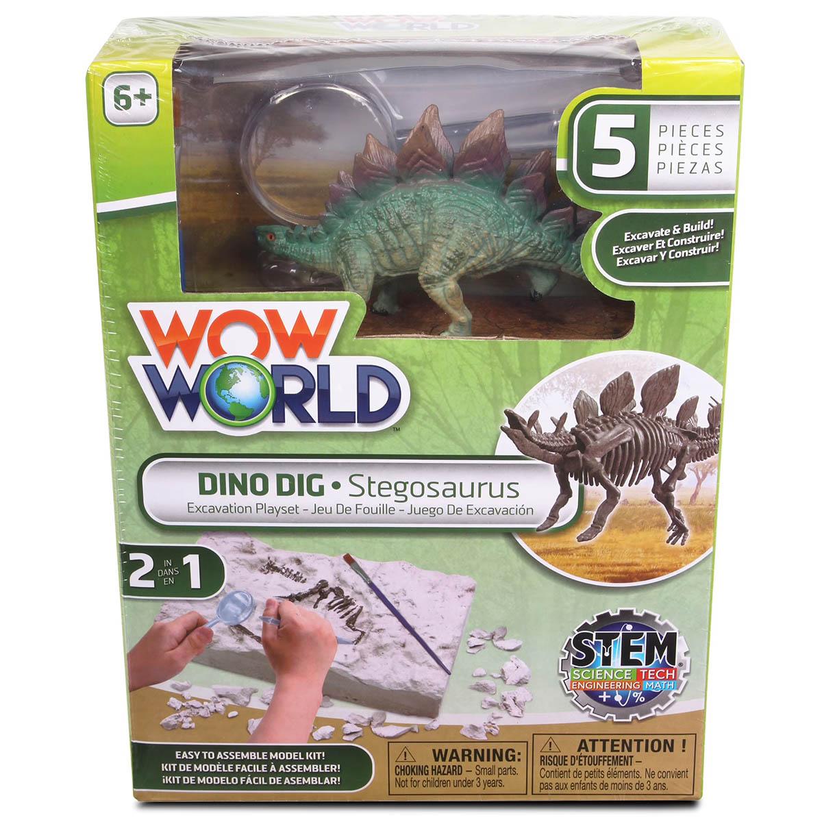 Wow World Stegosaurus Dino Dig