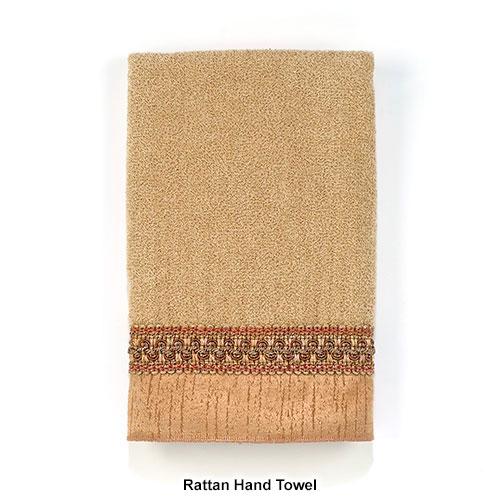 Avanti Braided Cuff Bath Towel Collection