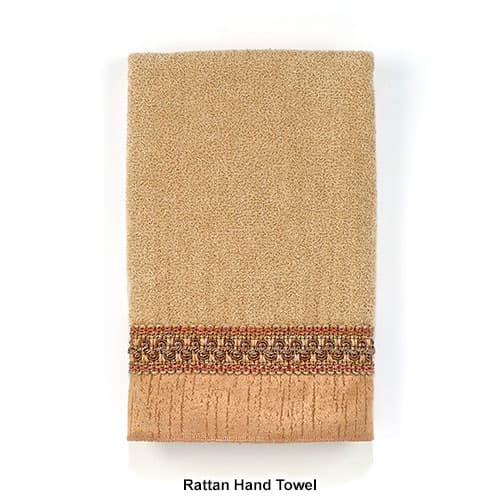 Avanti Braided Cuff Bath Towel Collection