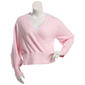 Juniors Plus Madden Girl V- Neck Surplice Pullover Sweater - image 1