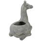 Northlight Seasonal 16in. Seated Giraffe Outdoor Garden Planter - image 4