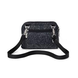Baggallini Legacy Triple Zip Convertible Floral Crossbody