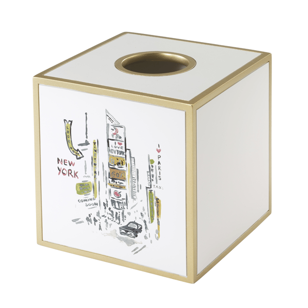 Nicole Miller City Girl Tissue Cover - image 