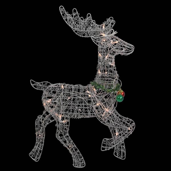 Northlight Lighted Prancing Reindeer Christmas Outdoor Decor