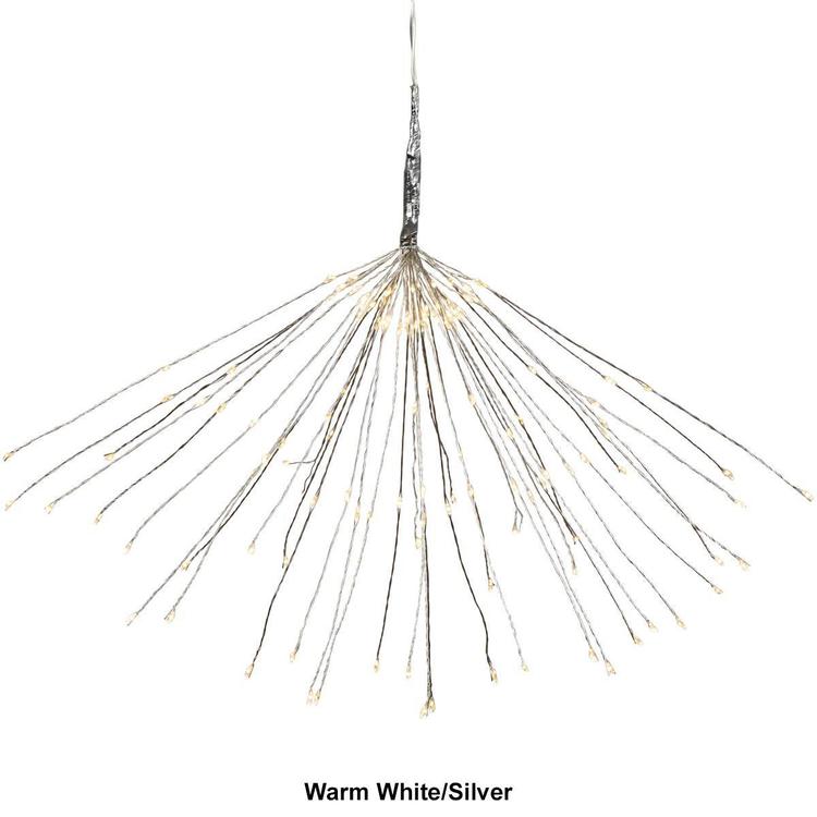 Northlight Seasonal 20in. LED Silver Branch Christmas Décor