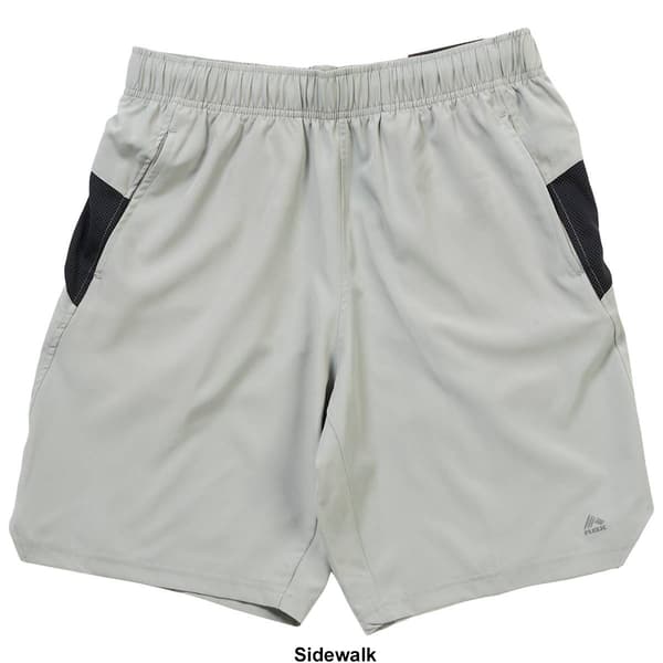 Mens RBX Stretch Woven Back Zipper Shorts