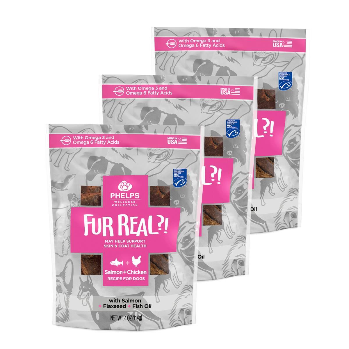 Phelps Wellness Collection 3pk.Fur Real Salmon/Chicken...