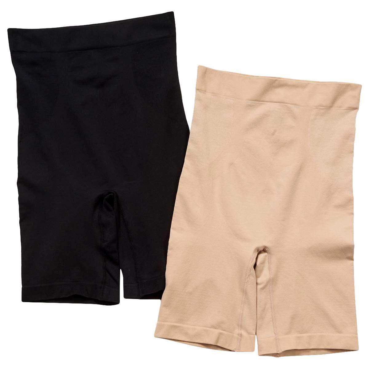 Womens Skinnygirl 2pk. High Waist Long Leg Shapers...