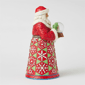 Jim Shore Heartwood Creek Santa Holding Mini Globe Figurine - image 4