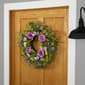 Northlight Seasonal Artificial Peony Mixed Floral Spring Wreath - image 3