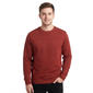 Mens North Hudson Crew Neck Pieced Solid Long Sleeve Sweatshirt - image 1