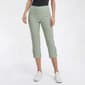 Petite Briggs Crochet Hem Luxe Millennium Capris - image 4