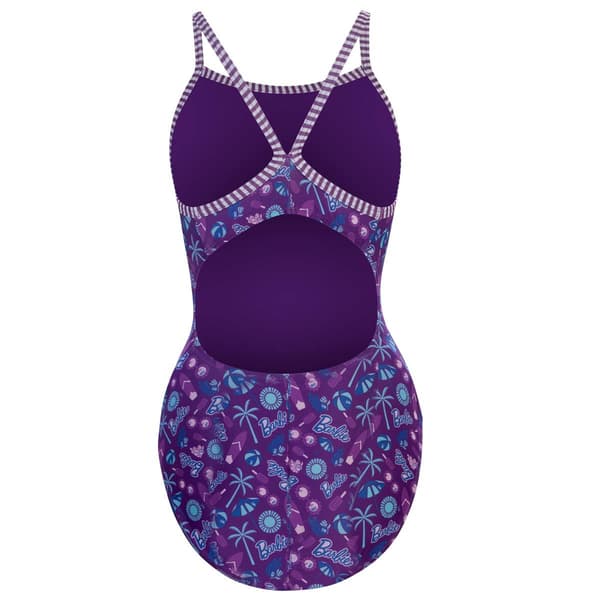 Womens Dolfin® Barbie Print V-2 Back One Piece