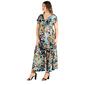 Plus Size 24/7 Comfort Apparel Floral & Paisley Print Maxi Dress - image 3