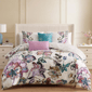 Bebejan Watercolor Jacobean Sateen 5pc. Comforter Set - image 1