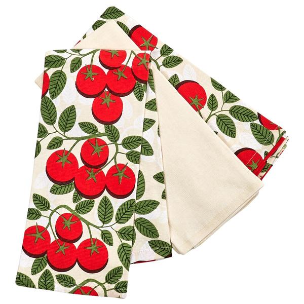 Celine''s Kitchen Vine Tomatoes 3pk. Kitchen Towel  Set - image 