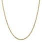 Mens Gold Classics&#8482; 3mm. 14k Open Concave Curb Chain Bracelet - image 2