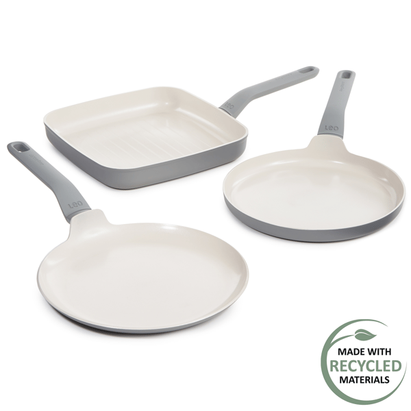 BergHOFF Balance 3pc. Nonstick Ceramic Specialty Cookware Set
