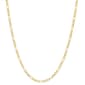 Gold Classics(tm) Gold over Sterling Silver Figaro Chain Necklace - image 1