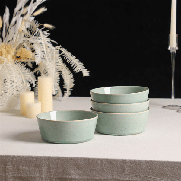 Stone Lain Claire 8pc. Stoneware Bowl Set