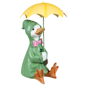 Northlight Sitting Duck in Raincoat Outdoor Garden Statue - image 3
