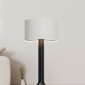 Infibrite 20in Classic Elegance Table Lamp with Cylindrical Shade - image 2