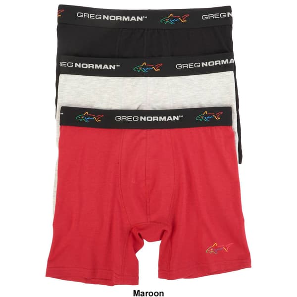 Mens Greg Norman 3pk. Cotton Spandex Underwear