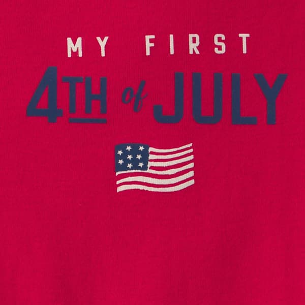 Baby Unisex (3-9M) Carter''s® First 4Th Of July Onesie