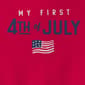 Baby Unisex (3-9M) Carter''s® First 4Th Of July Onesie - image 2