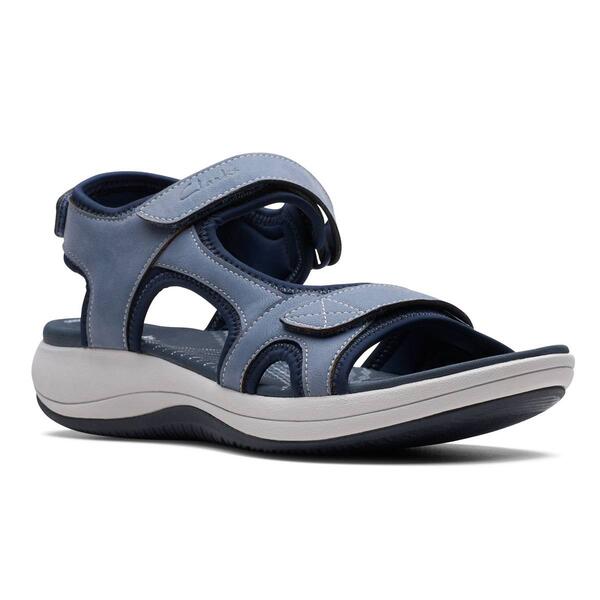 Womens Clarks&#40;R&#41; Mira Bay Strappy Sandals - image 